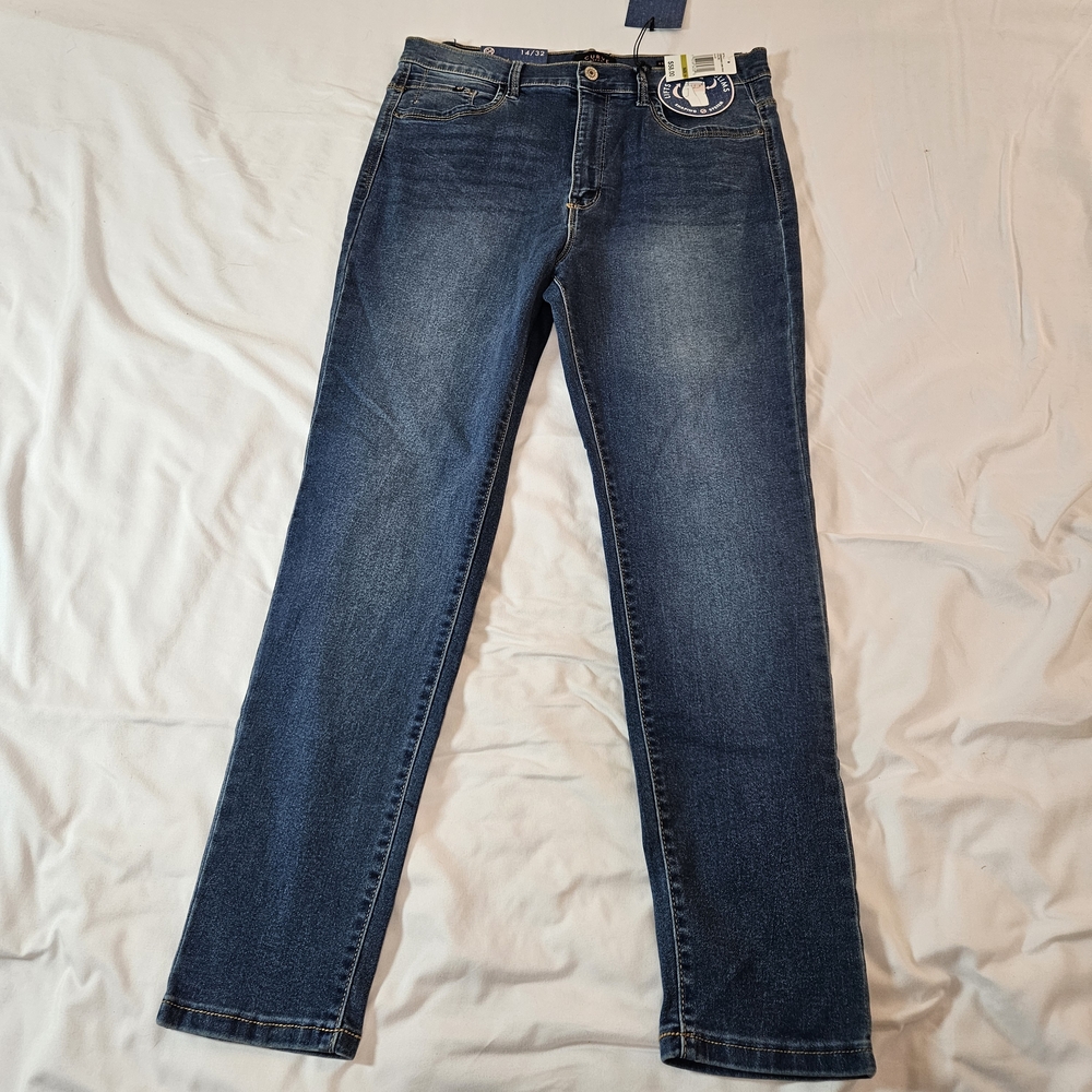 Women’s Curve Appeal Essential Skinny Jeans Lifts, Sculpts, Slimming, Ultra Soft